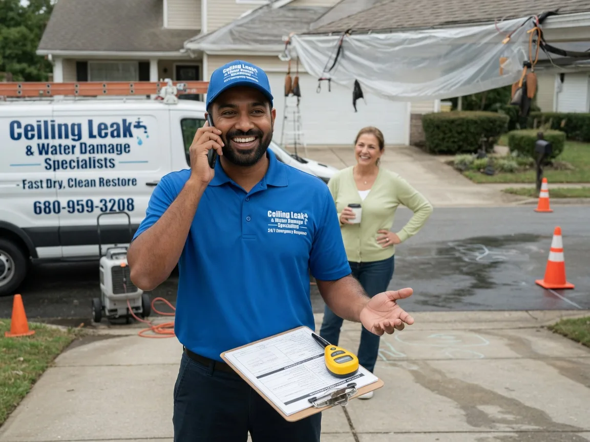 Ceiling Leak Cleanup Clayton, OH FAQs